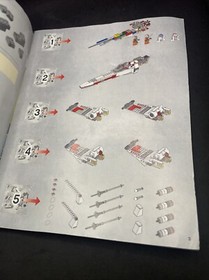 LEGO Star Wars: X-Wing Starfighter (9493) Original Manual / Instructions Booklet