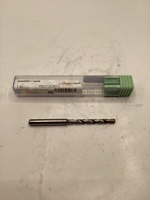 Walter Titex A6489DPP Jobber Length Solid Carbide Through Coolant Drill 11/64 in