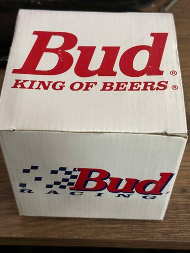 🏁 Vintage Bud Racing Coffee Mug – NOS in Original Box 🍺 - Picture 5 of 6