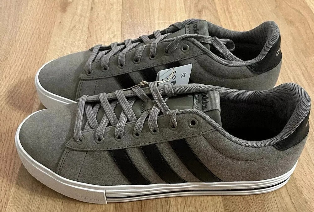 Adidas Daily 4.0 Sneakers Gray Black Skateboard Casual  IF4505
