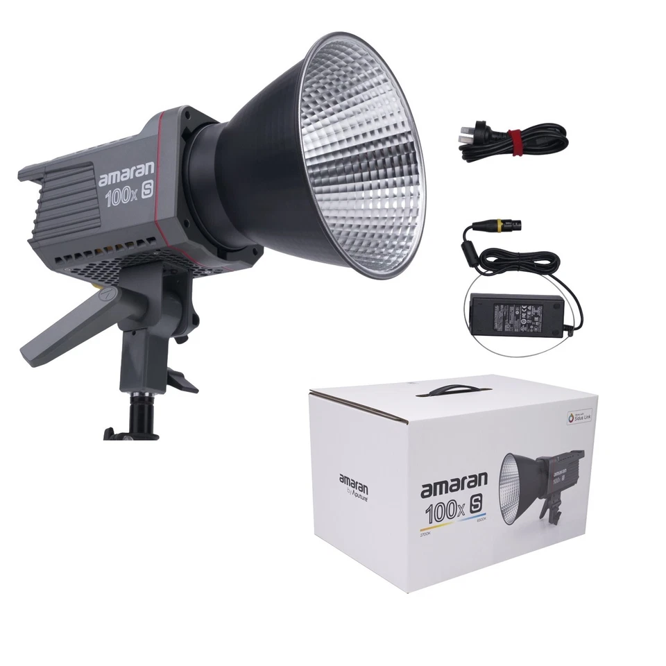 Luz de video LED bicolor Aputure Amaran 100x S 100W montaje Bowens 2700K-6500K UPG Foto 4 de 4