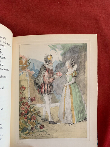 RARE - RONSARD - LES AMOURS - ILLUSTRATIONS CALBET - NUMEROTE  - 1937 - Picture 3 of 10