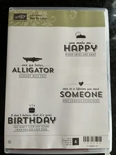 Stampin' Up SEE YA LATER Stamp Set See Ya Later Alligator You Make Me Happy MORE