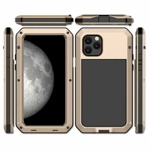 Heavy Duty Shockproof Case Armor Hybrid Metal Cover For Apple iPhone 11 Pro Max - Picture 4 of 8