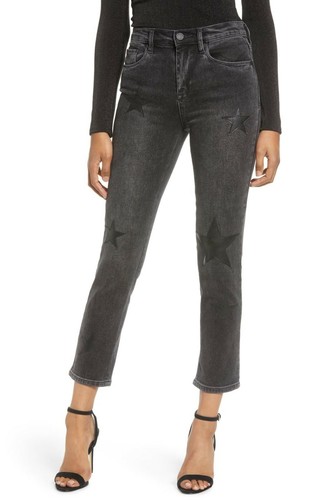 BLANK NYC JEANS STAR MADISON CROP HIGH 