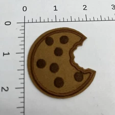 Sesame Street Cookie Monster Chocolate Chip Iron-On Patch #93