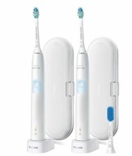 New 2PK Philips Sonicare ProtectiveClean 4300 Rechargeable Toothbrush Nice Gift