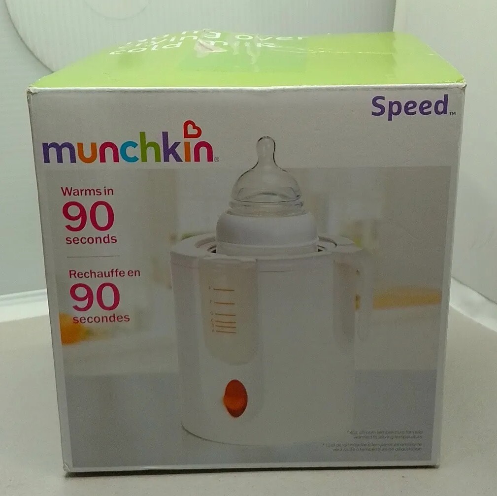 Munchkin Baby Bottle Warmer 90 Seconds Breast Milk/Formula S