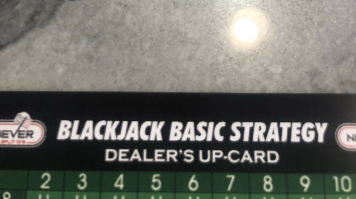 Large Never Split 10's Blackjack + Casino Table Game Strategy