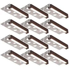 12 Pack LED 3W/4W/5W Hardscape Lighting, 7 Inch Retaining Wall Light, 2700K