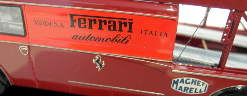 Brumm 1:43 Fiat 642 RN2 Transporteur Ferrari Voiture Avec Des Pneus De Test F1 1957 Ts02
