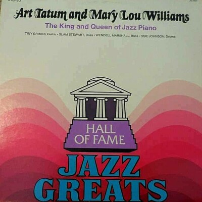 ART TATUM & MARY LOU WILLIAMS ''KING AND QUEEN OF JAZZ'' PREMIUM USED LP (NM/EX)