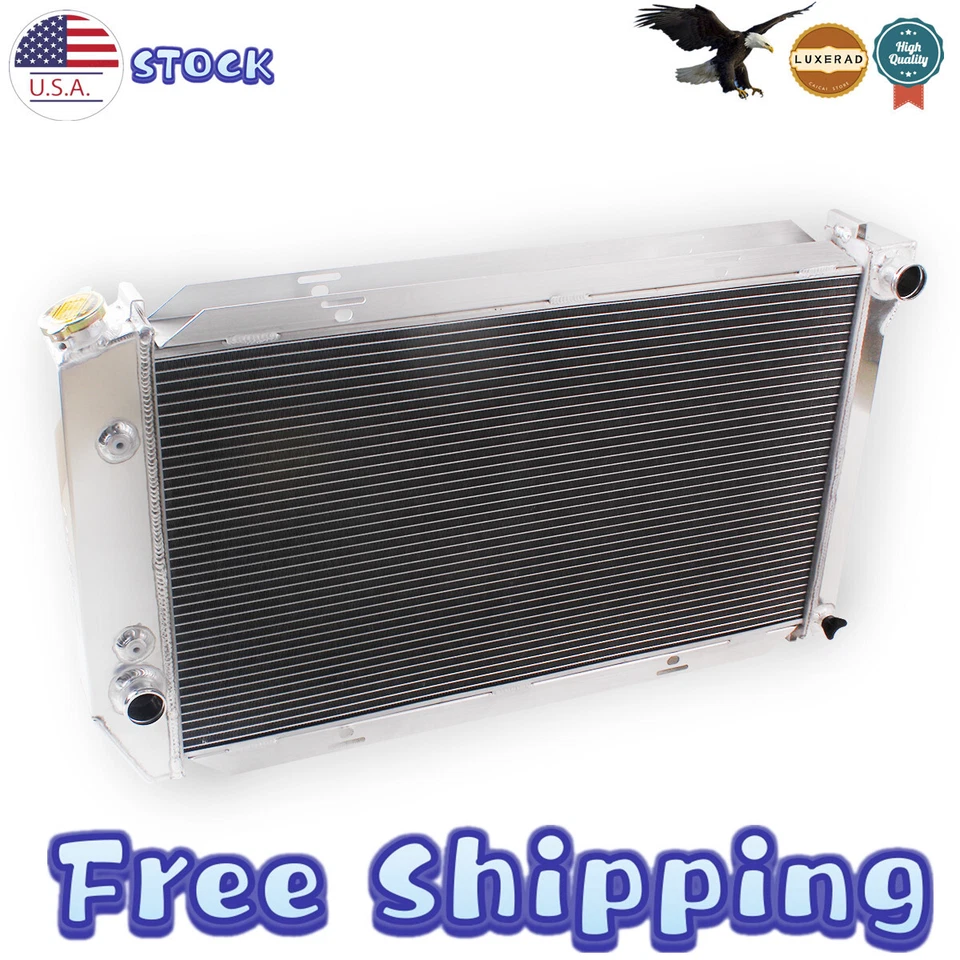 4Row New Radiator For 1975-1976 FORD ELITE/1974-1979 MERCURY COUGAR MOST ENGINES - Image 4 of 4