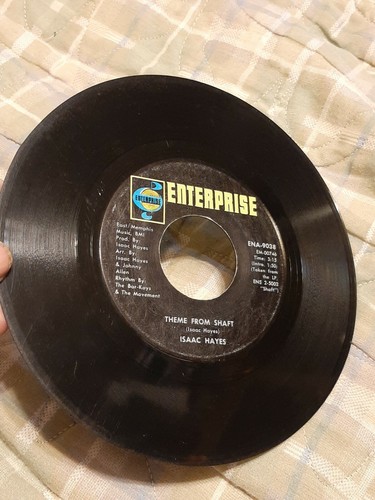 ISAAC HAYES 45 Vinyl Record - - Picture 3 of 4