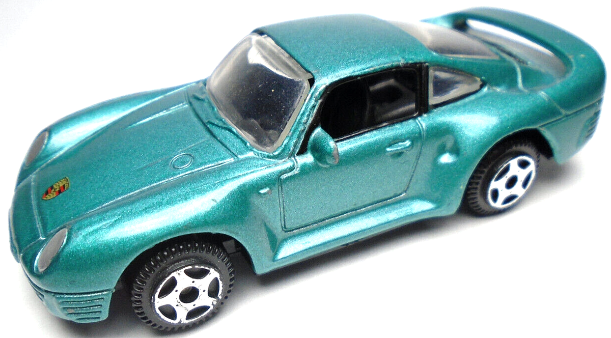 MOTORMAX PORSCHE 959 GREEN 1:64 DIECAST 3