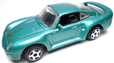 MOTORMAX PORSCHE 959 GREEN 1:64 DIECAST 3