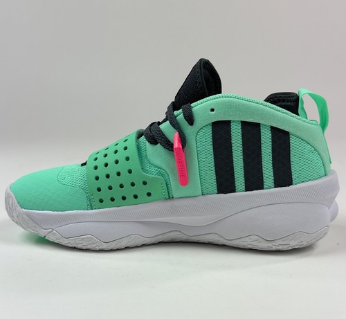 adidas Dame 8 EXTPLY Women 7.5 Pulse Mint Basketball Shoes Damian Lillard ID5677 - Picture 3 of 9
