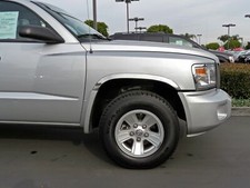 For Dodge Dakota 2005-2011 Polished Stainless Steel Fender Trim