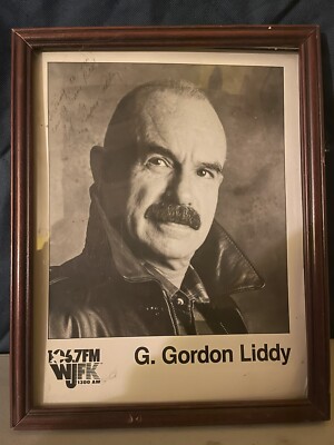 G Gordon Liddy Photo, Signed, inscribed  'To Tony No You Can Not Have Rita