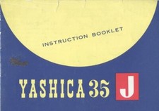 Yashica 35 J Instruction Manual