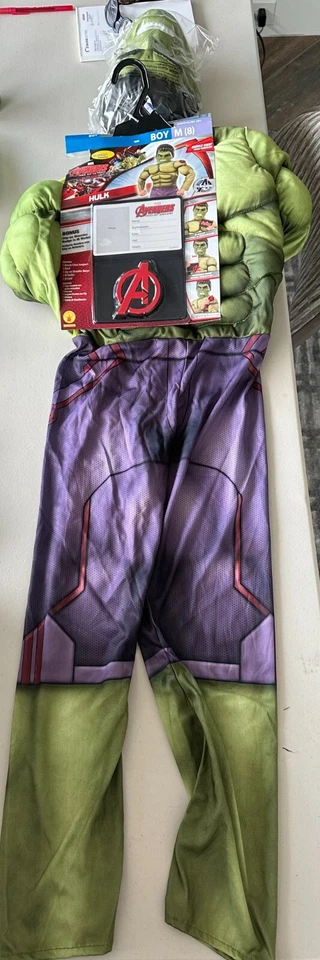 Vengadores Hulk Thor Iron Man Disfraz Muscular Marvel Disney Rubíes Walmart BONO  Foto 3 de 4