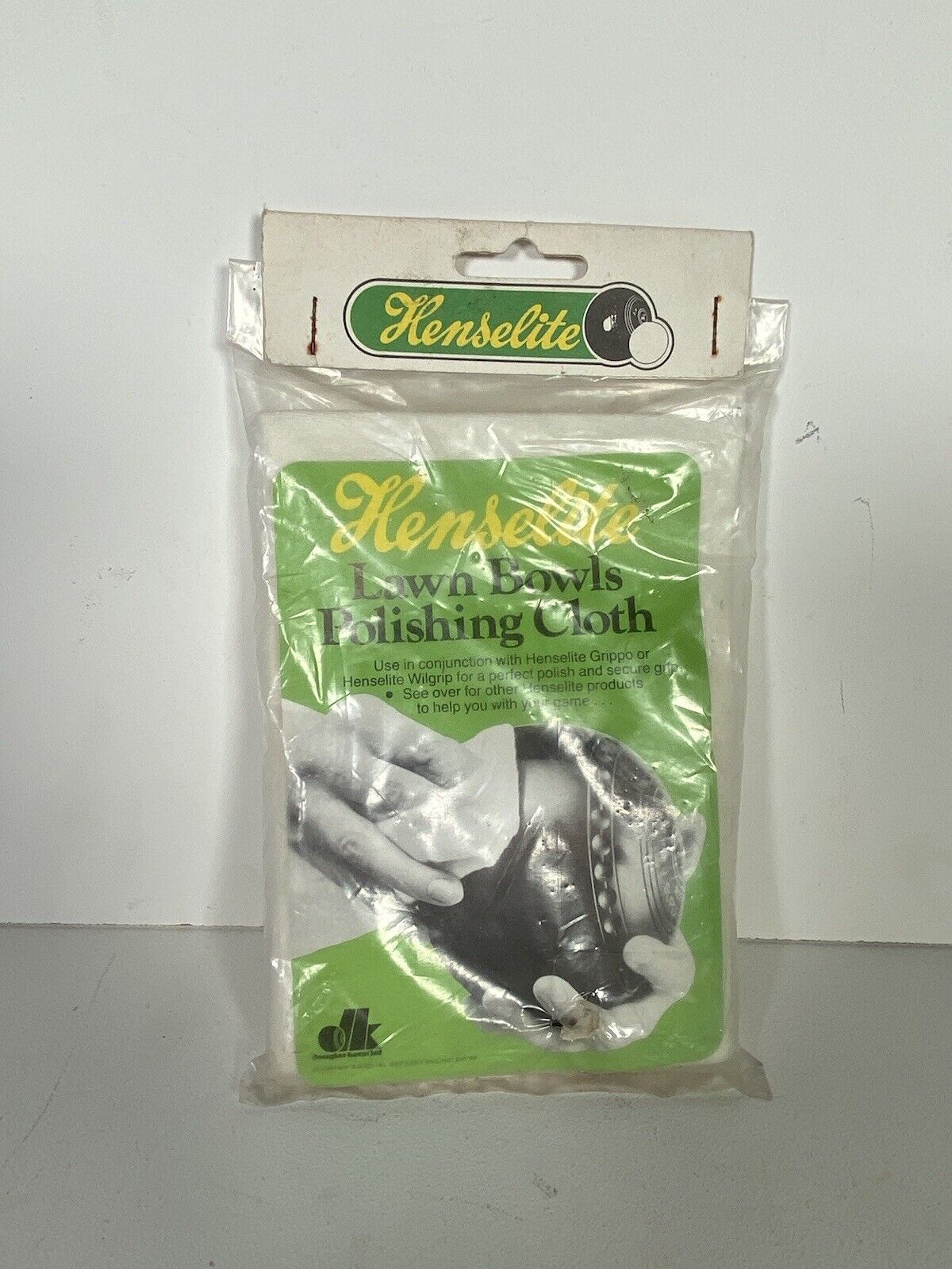 Vintage New Henselite Lawn Bowls Cleaning & Polishing Cloth eBay