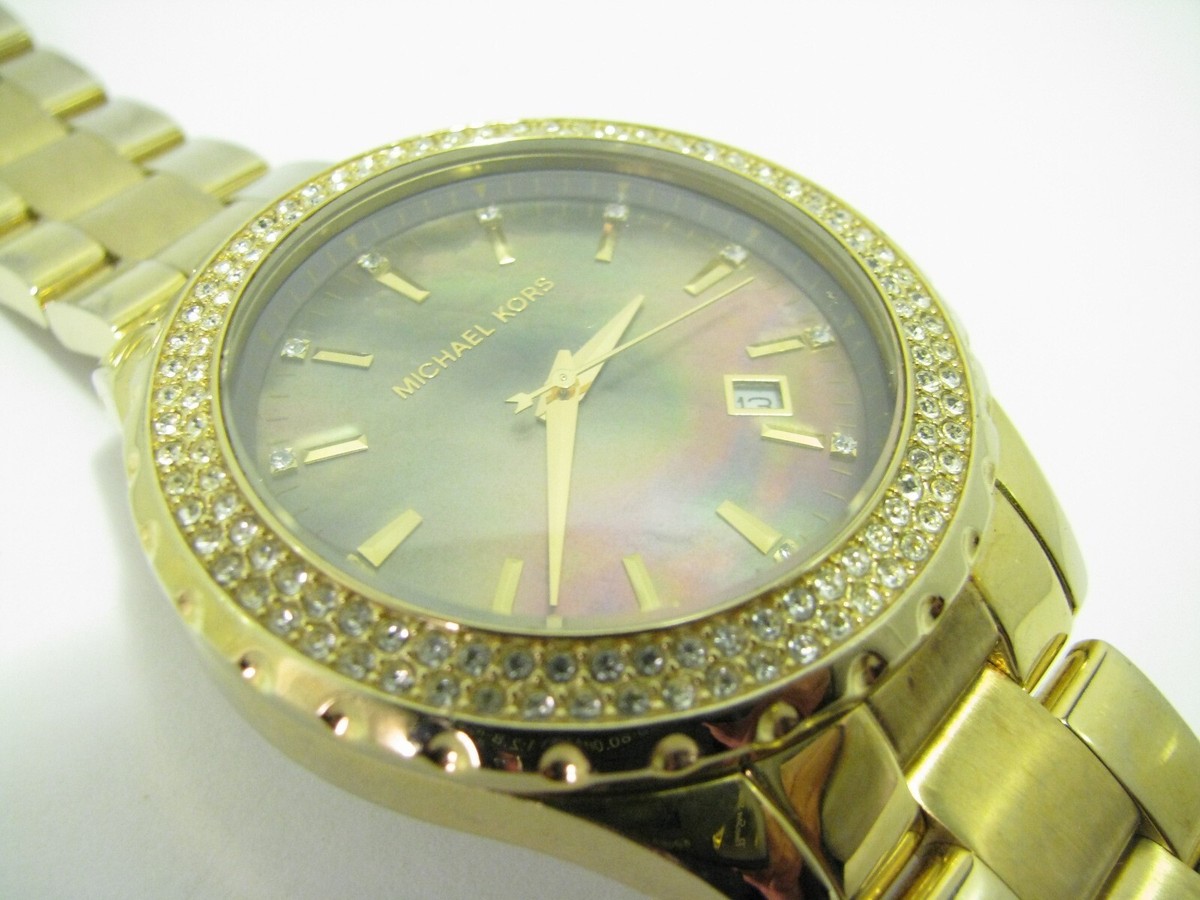 Authentic MK gold and diamond watch!!! Michael Kors Men main image 2