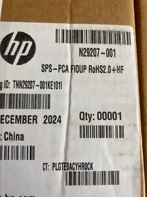 NEU Original HP N29207-001 PCA FIOUP RoHS2.0+HF HP Z4 Z6 Z8 G5 (inkl MwSt)
