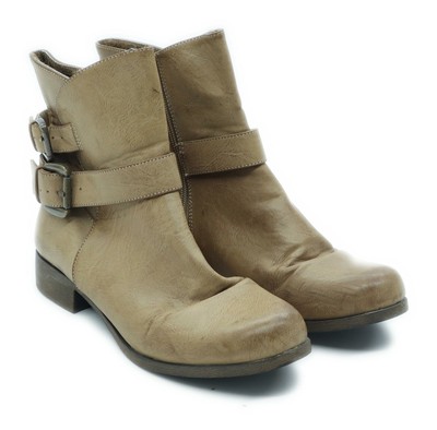 New Look Womens UK Size 5 Brown Leather Wide Fit Ankle Boots | eBay