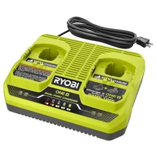 New RYOBI 18V ONE+ simultaneously Dual Port 4-Amp Simultaneous Charger PCG005