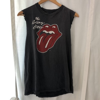 rolling stones sleeveless shirt