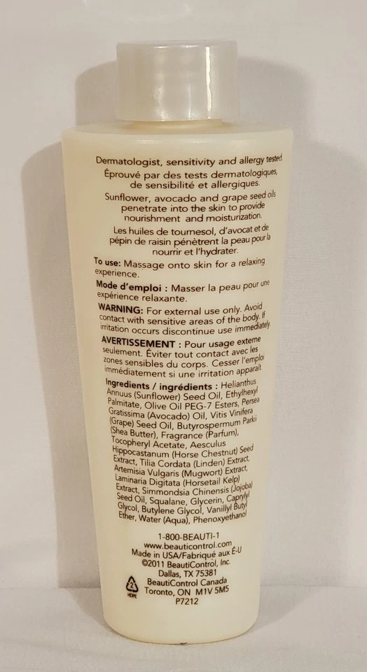 BeautiControl Body Spa Warming Massage Oil-Slightly Used-5 Ounces - Image 4 of 4