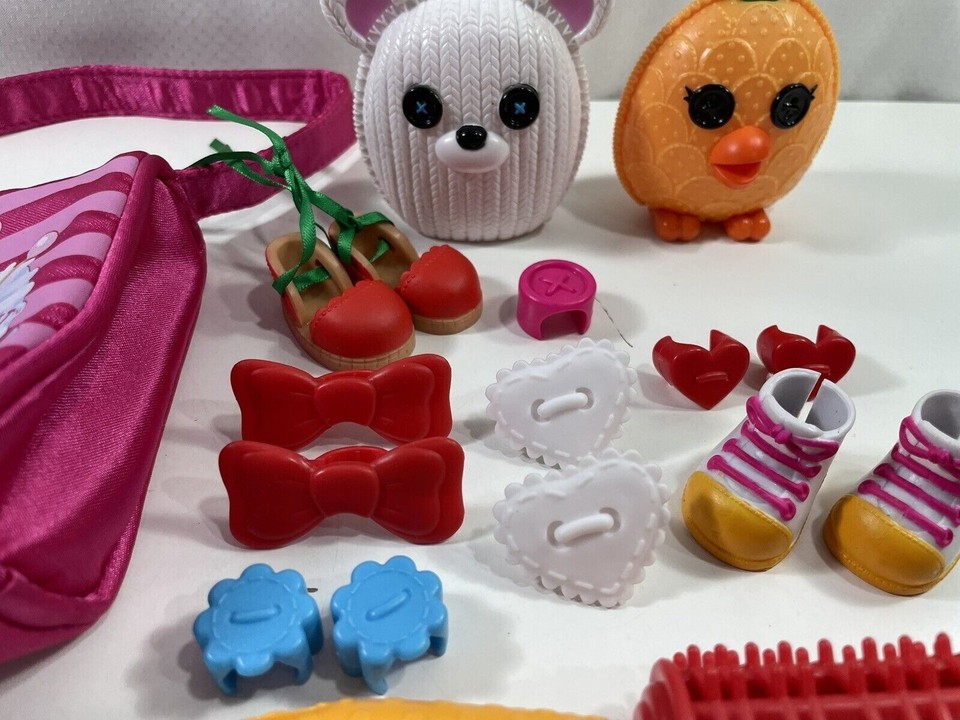 Lalaloopsy Full Size Doll Accessories Pets Purse Lot Barrette Shoes