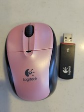 Logitech Light Pink Wireless Mouse