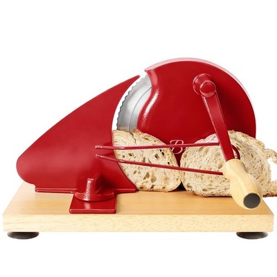 Manual Bread Slicer Adjustable Thickness Stainless Steel Blade MBQPJ Brvclon
