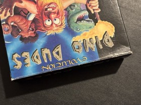 Evolution: Dino Dudes for Atari Jaguar Authentic Cartridge & Box Tested & Works!