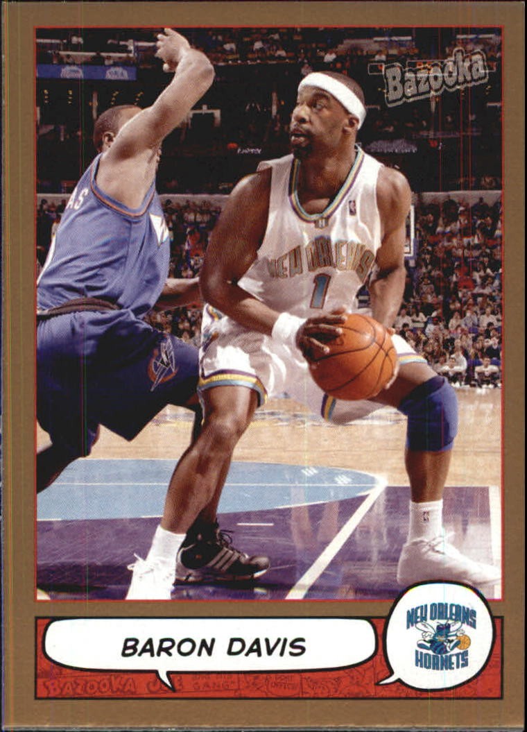 2004-05  Bazooka Gold #44 Baron Davis - BSK
