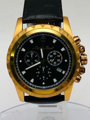 Mathey-Tissot 466CHPN Wristwatch Chronograph Working Stainless Steel Case
