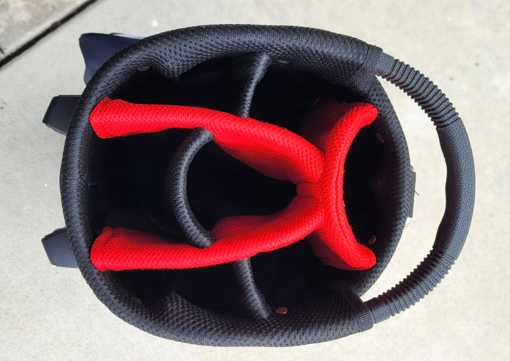 CLUB CHAMP Ultra-Lite 7-Way Golf Stand Bag with Dual Carry Straps & Rain Cover