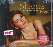 SHANIA TWAIN The Woman In Me *SEALED CD w/ Bonus Tracks & Video Australia Import