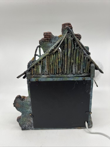 Department 56 Halloween Lit Haunted House Scene Light Color Changing Vampire 12” - Picture 11 of 15