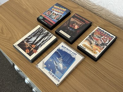 5 x Commodore 64 C64 diverse Kassettenspiele - ungetestet - ️Retro Geschenkidee ️
