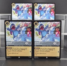 Disney Lorcana Stitch - High Badness Level 185/204 Winterspell Common 4 Cards