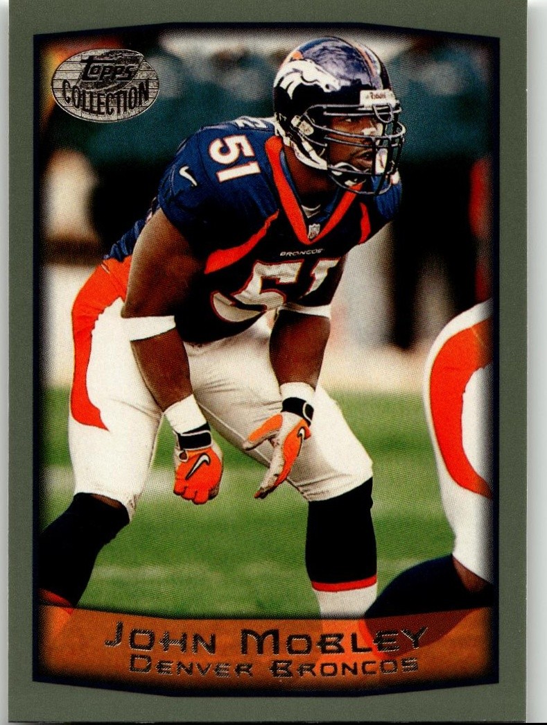John Mobley 1999 Topps Football Denver Broncos