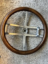 17 Neville Fat Man Wooden Steering Wheel