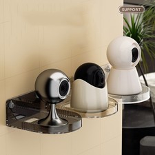 Wall Mount Floating Stand Shelf For Security Camera Mini Speaker Self Adhesive