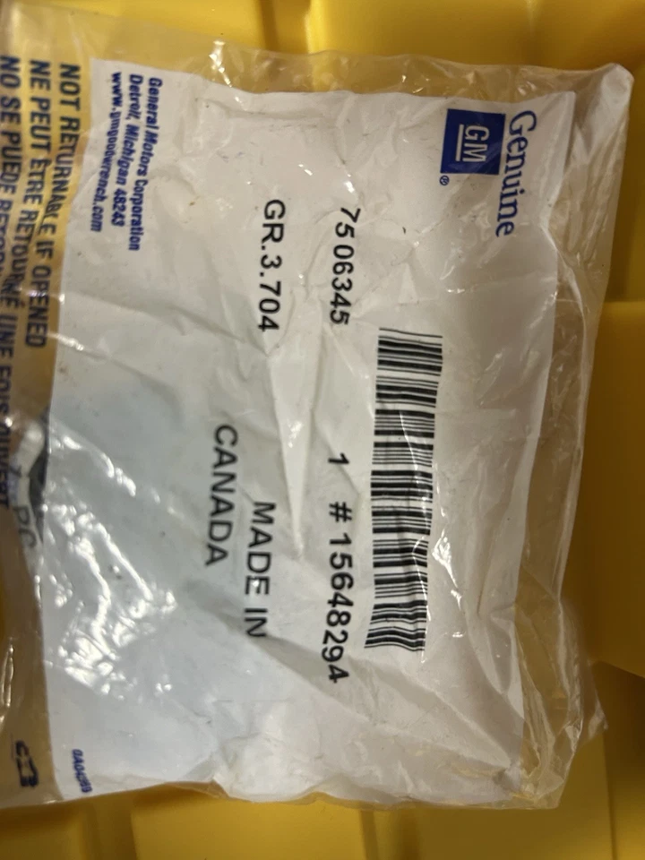 New OEM GM Muffler Exhaust Hanger 2002 S10 and two OEM Exhaust System Insulator - Image 4 of 4