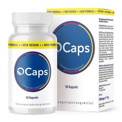 O Caps - mit Pflanzenextrakten, Mineralstoffen und Vitaminen - 90 Kapseln