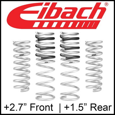 Eibach PRO-LIFT-KIT Front/Rear Springs Set fits 21-25 Ram 1500 TRX