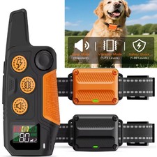 Dog Shock Collar  Remote 3300FT Dog Training Collar Waterproof E-Collar For Dog